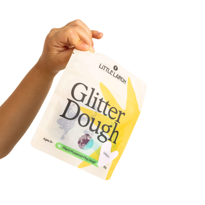 Glitter Natural Play Dough