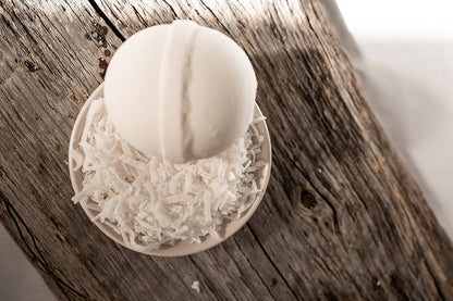 BelleRose Bath Company - Coconut Bath Bombs