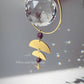 Love + Light - ESTELLA Celestial Suncatcher + Amethyst Crystal Beads
