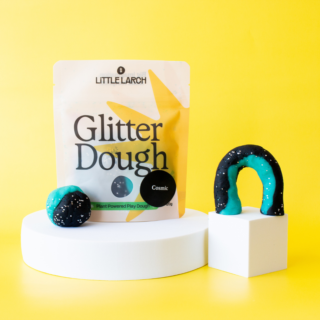 Glitter Natural Play Dough