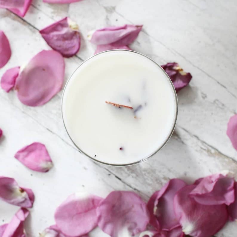 The 6th Scent Candle - Rose Petals Soy Candle
