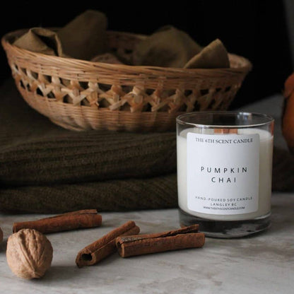 The 6th Scent Candle - Pumpkin Chai Soy Candle