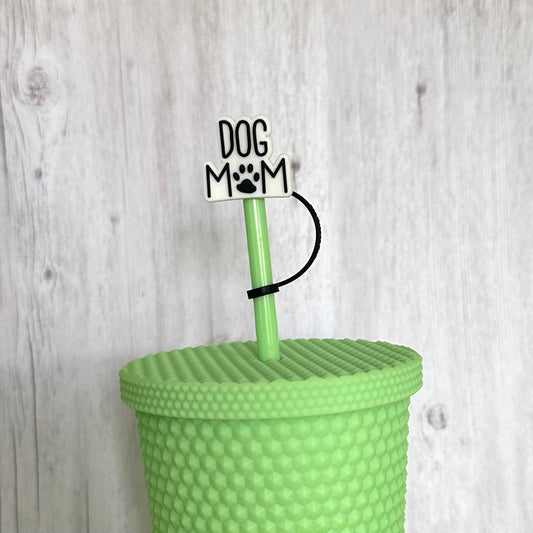 Straw Cover Dog Mom 7mm