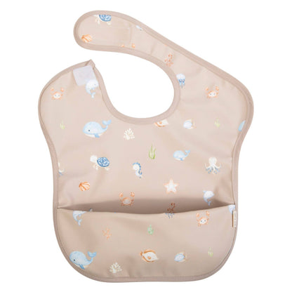 Undersea Smock Bib for Baby & Toddler