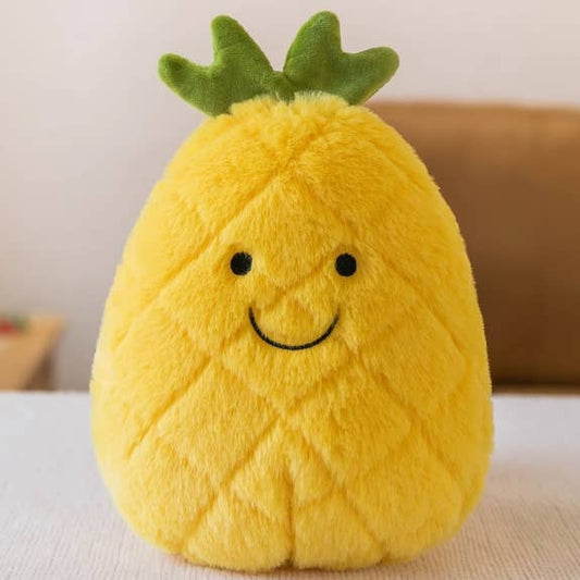 8" Pineapple/Mango/Lemon/Strawberry Furry Plush