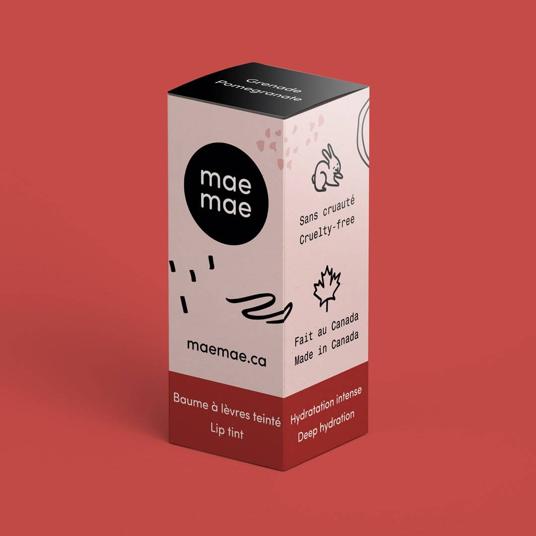 Maemae Natural Products - Pomegranate Natural Lip Tint