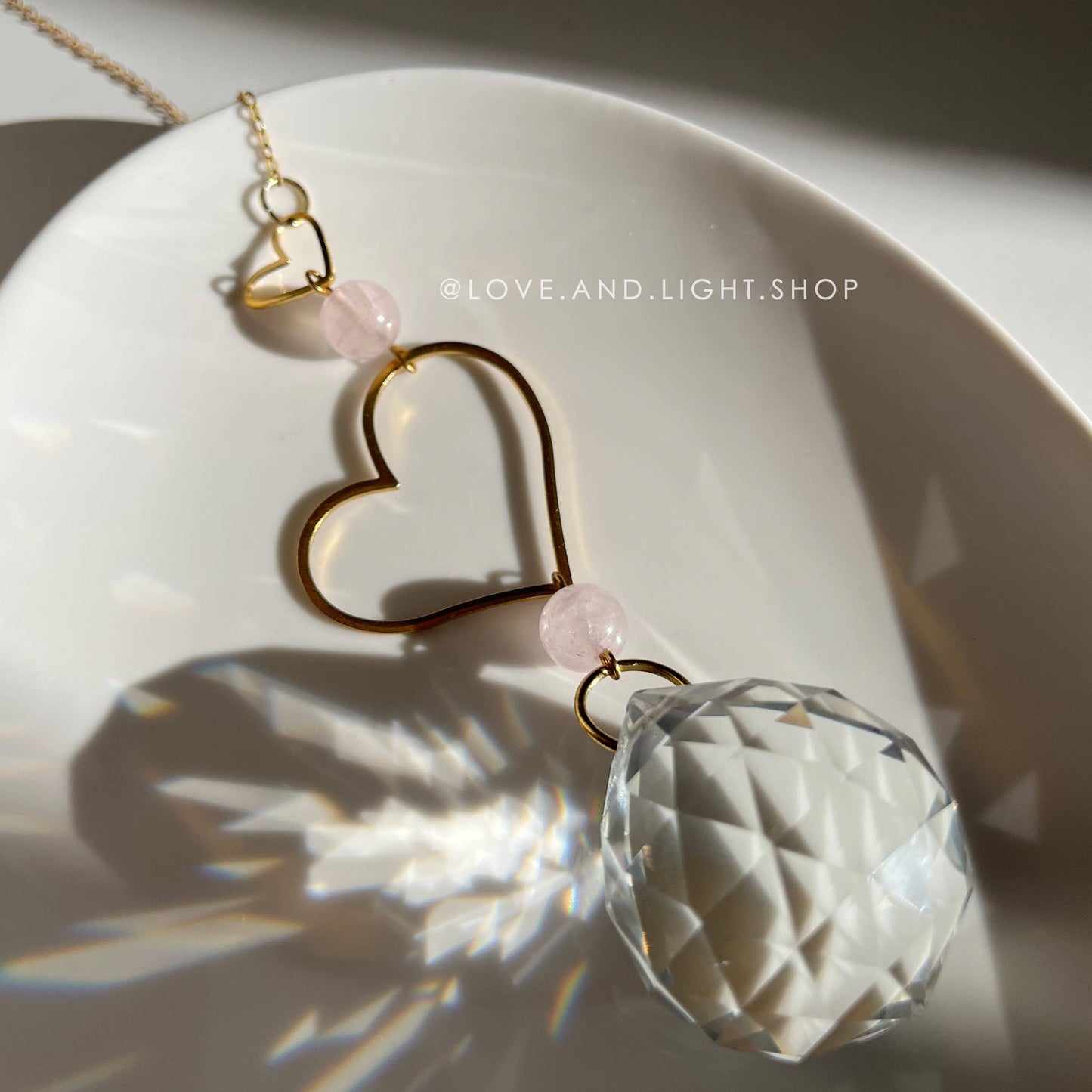 Love + Light - Sweetheart Suncatcher