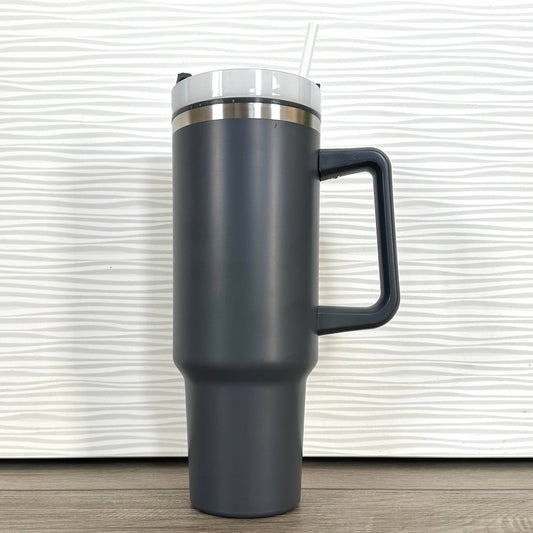 40oz Tumbler - Charcoal