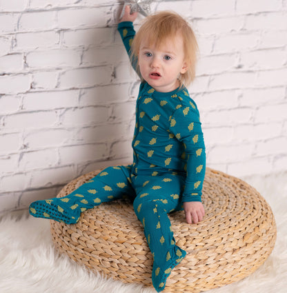 Bamboo Zip Up Footed Sleeper