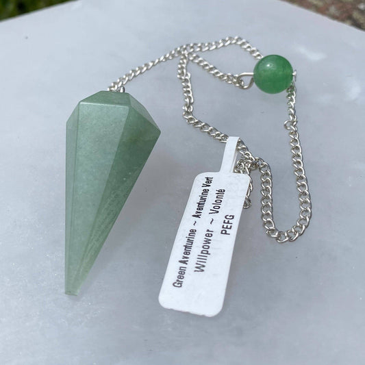 Green Aventurine Pendulum