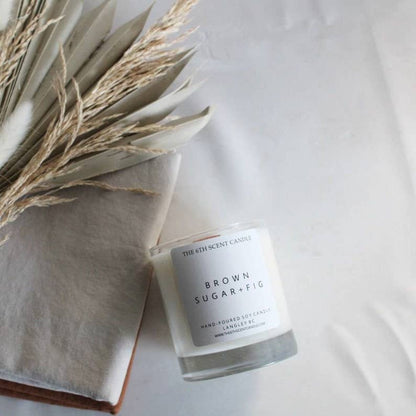The 6th Scent Candle - Brown Sugar + Fig Soy Candle