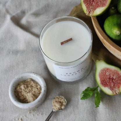 The 6th Scent Candle - Brown Sugar + Fig Soy Candle