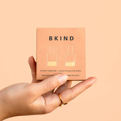 BKIND - Manicure Pack - Nail Polish Duo - Base and top coats