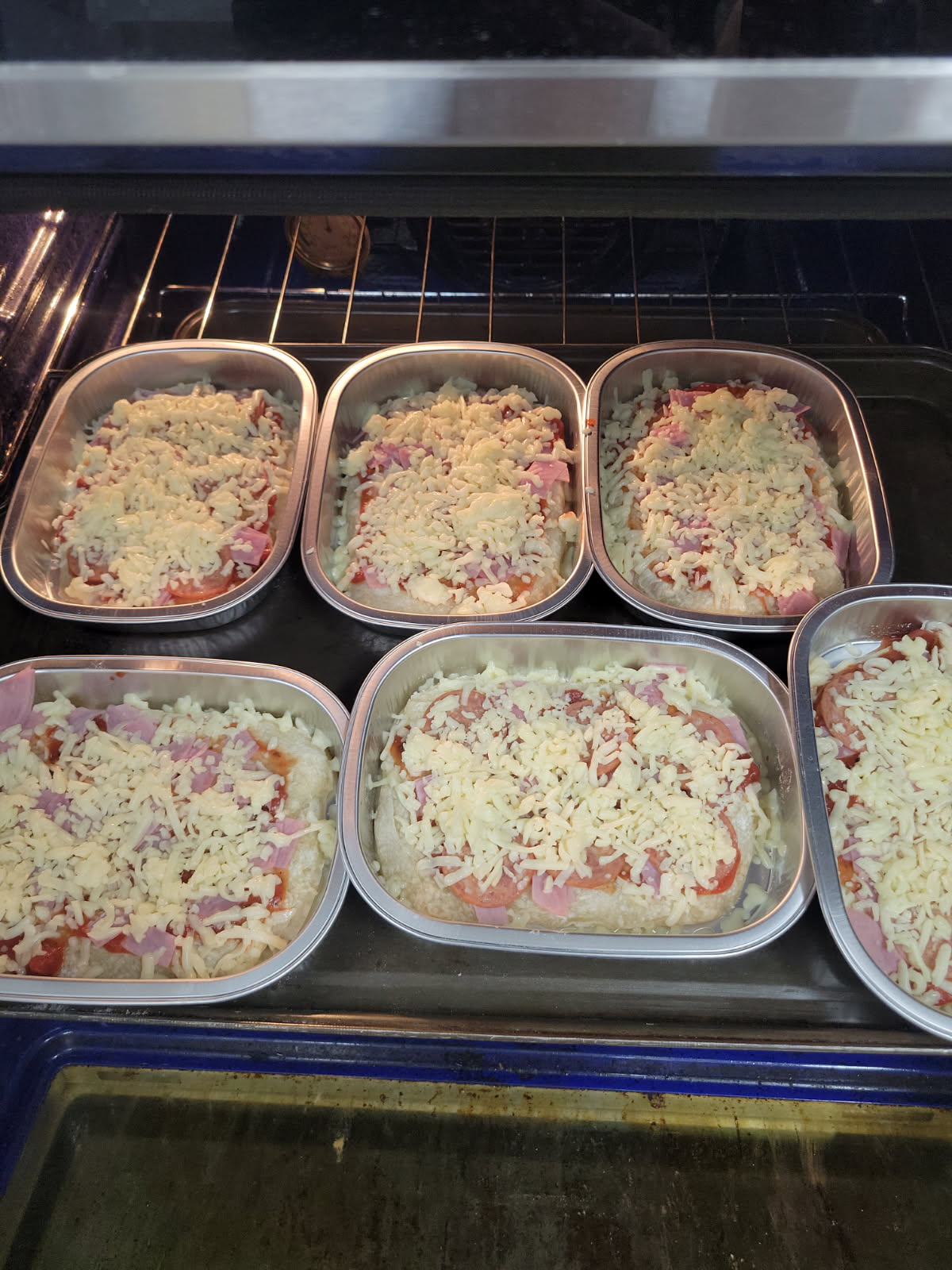 Mini Sourdough Pizzas