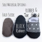 Earthy Mountain Baby Shoes: Rubber w/toe guard / 12-18 months