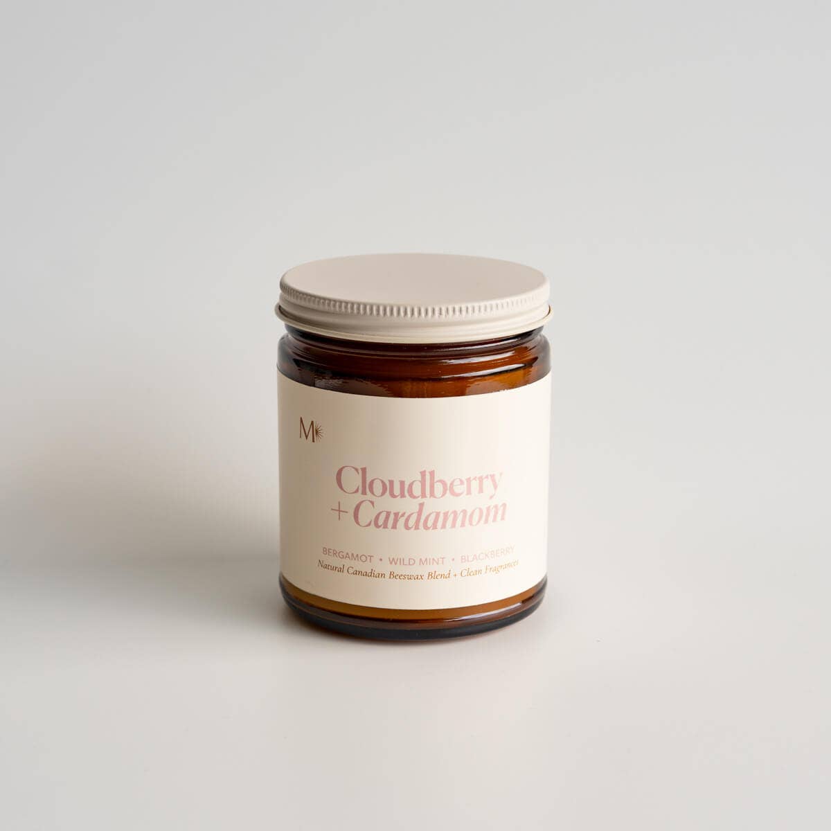Cloudberry + Cardamom | Canadian Beeswax Candle