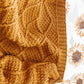 Snuggly Jacks - Honey Knitted Blanket
