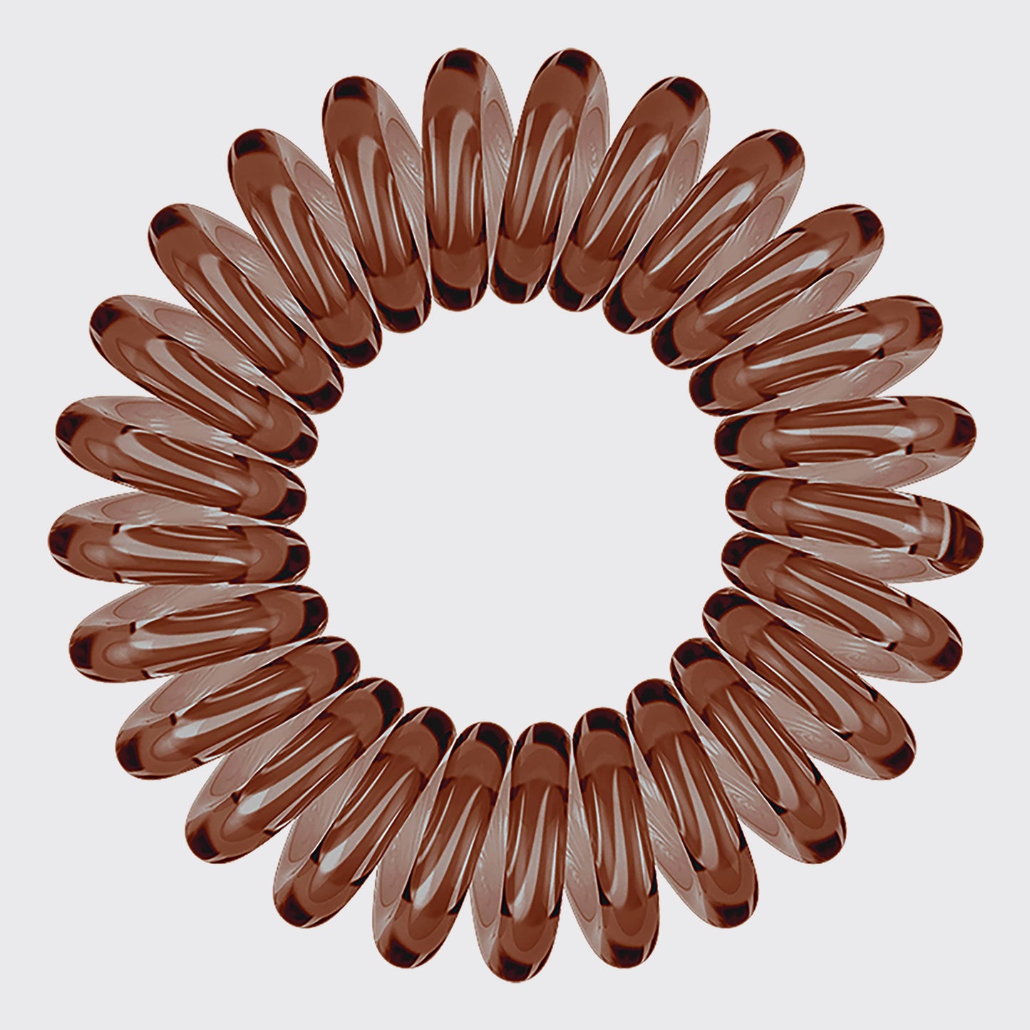 KITSCH - Spiral Hair Ties 8 Pack - Brunette