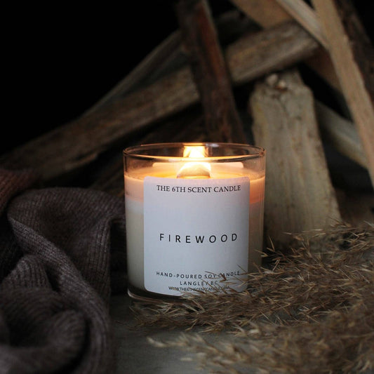 The 6th Scent Candle - Firewood Soy Candle
