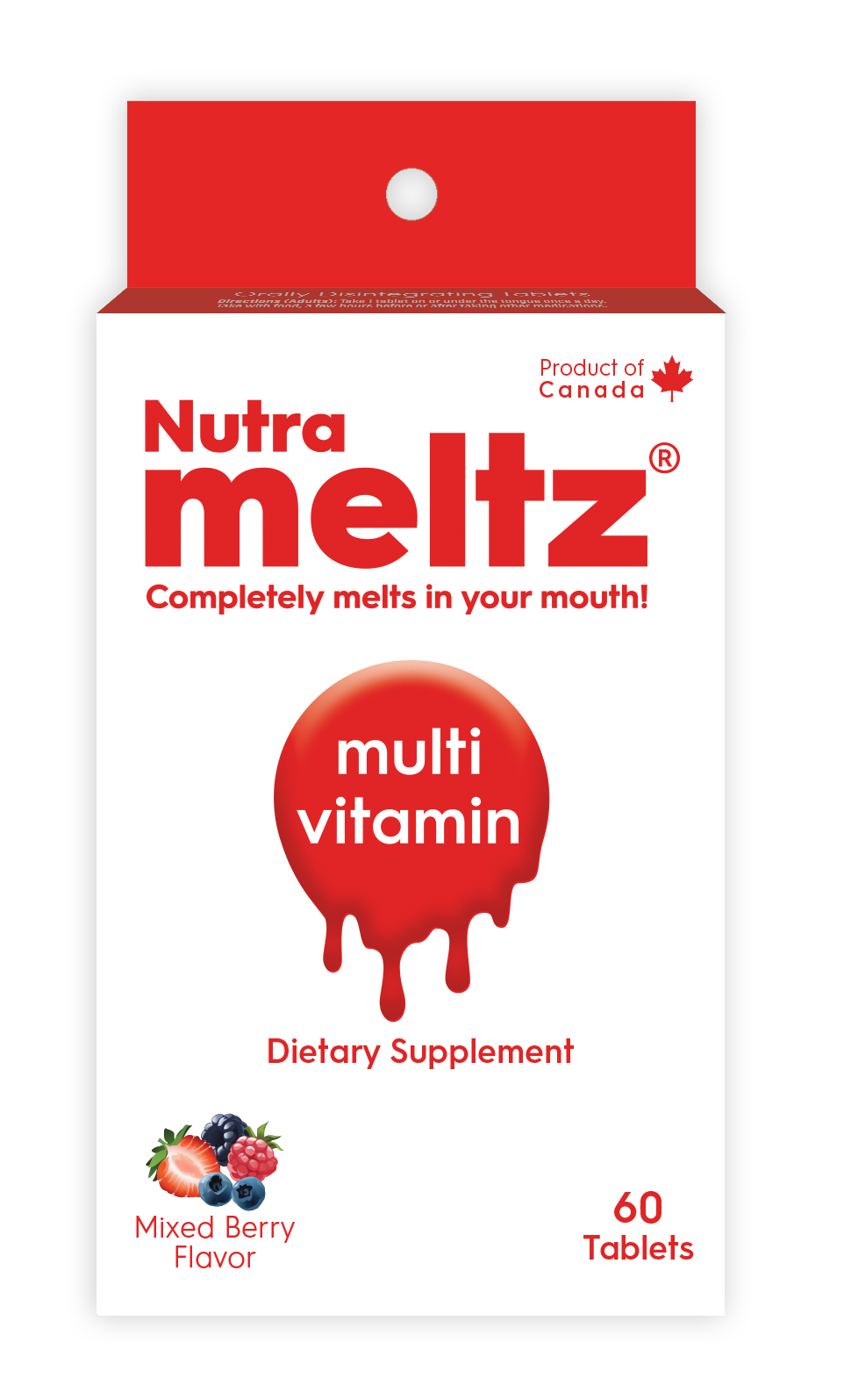 NUTRAMELTZ, INC - Multivitamin -  Boosts Immunity by fighting off infection