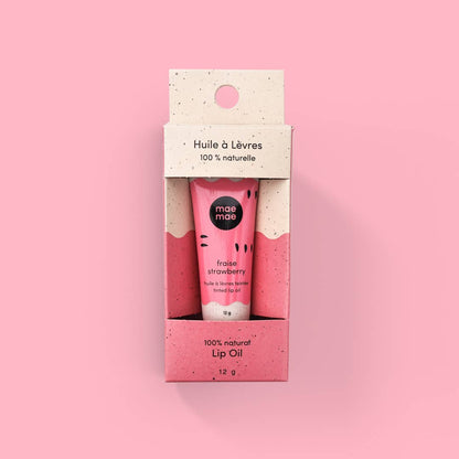 Maemae Natural Products - Strawberry Natural Tinted Lip Oil