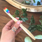 The future is bamboo - RAINBOW Adult Soft bamboo toothbrush