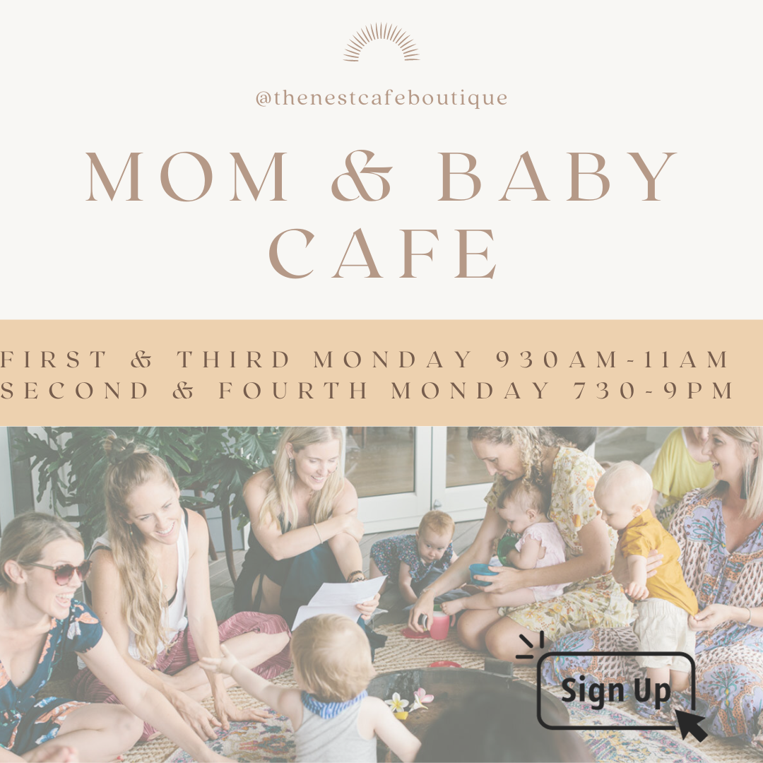 Mom and Baby Cafe Group Gathering