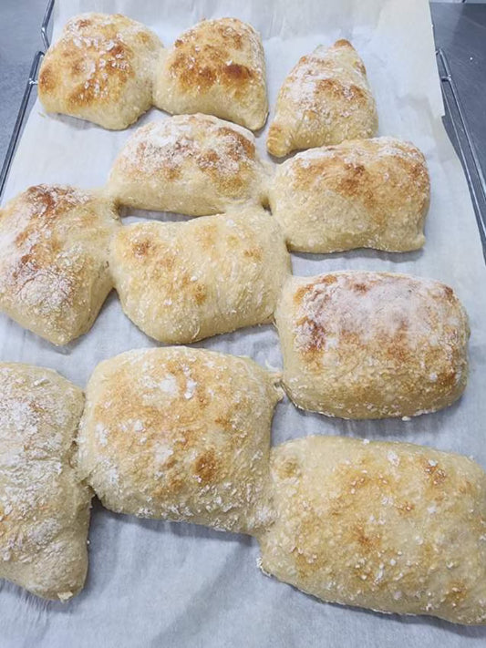 6-Pack Sourdough Ciabatta Buns