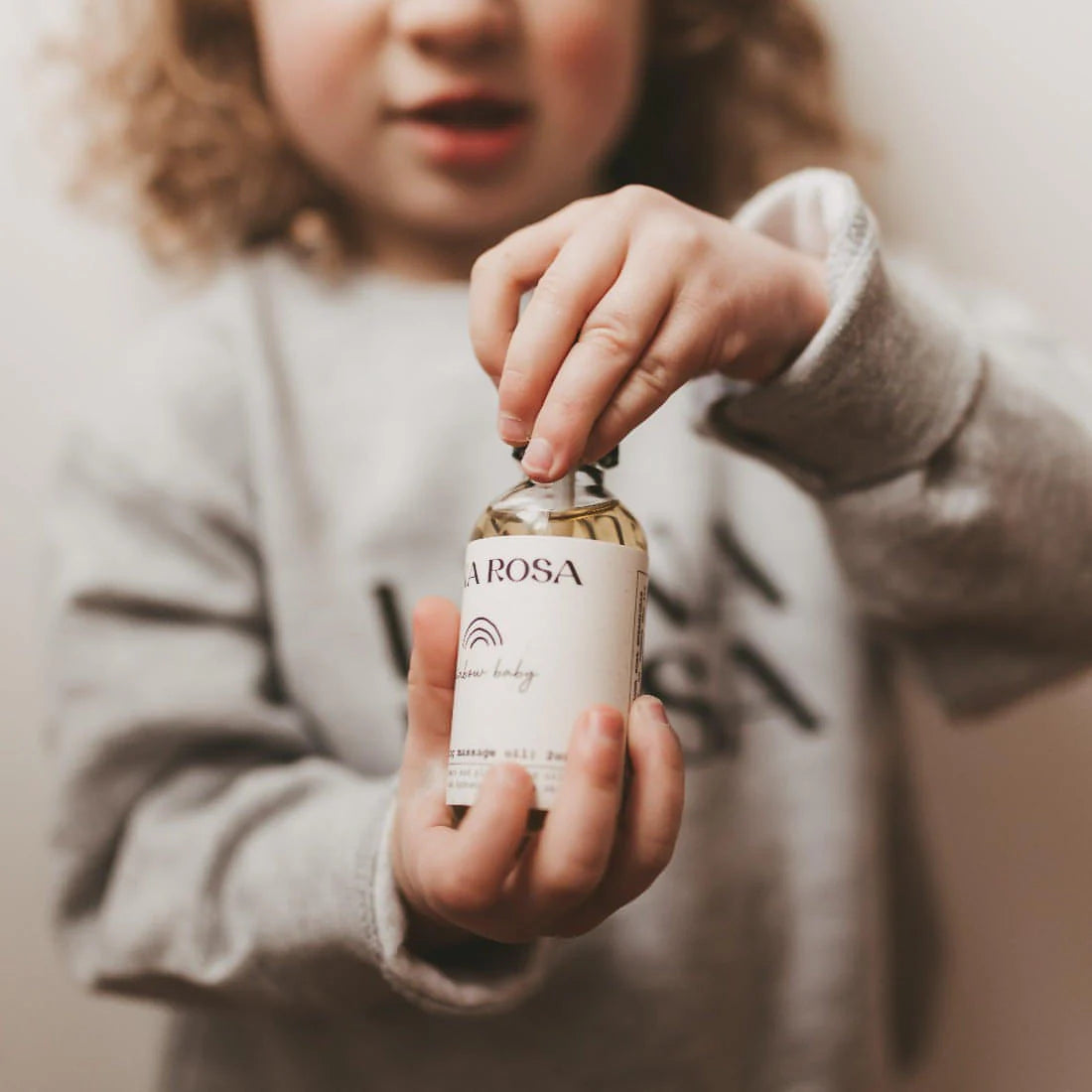 rainbow baby | calming massage oil