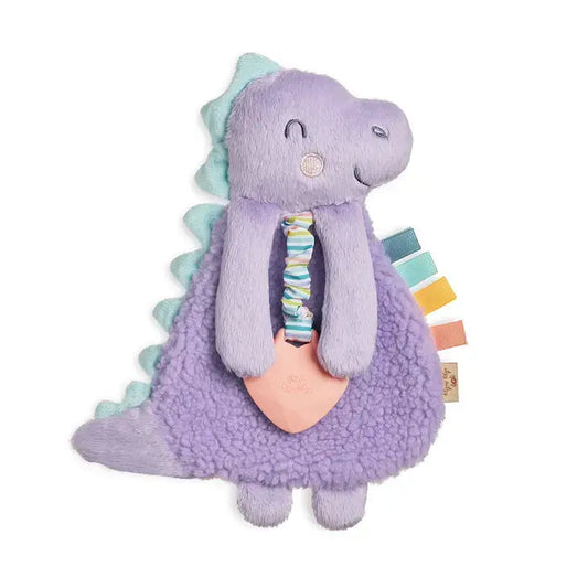 Itzy Lovey™ Plush Dinosaur with Silicone Teether Toy