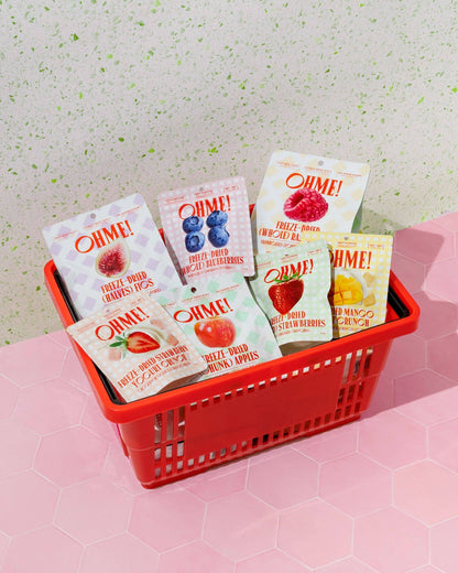 OHME! Foods - Freeze-Dried Strawberries (Snack Size)