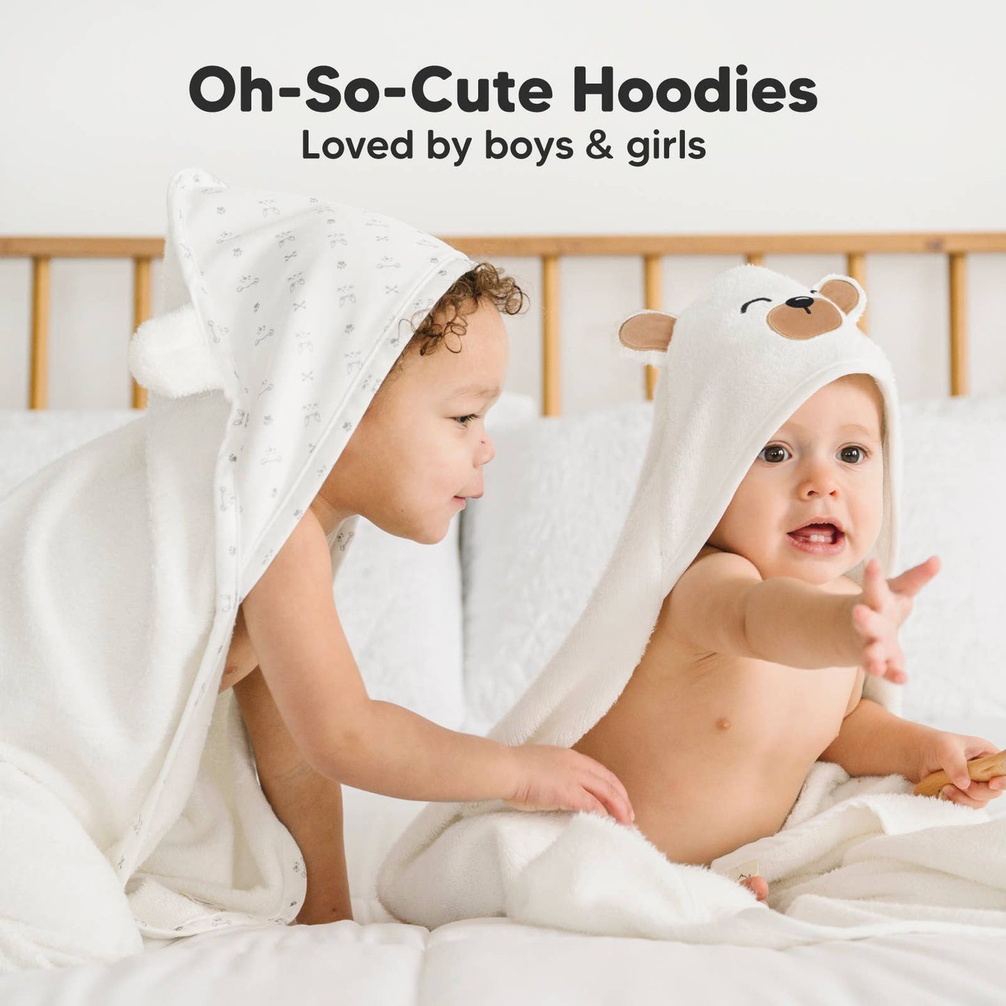 KeaBabies - KeaBabies Cuddle Baby Hooded Towel