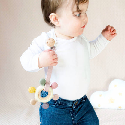 Baby Bliss - Teether Ring - Pink Tones