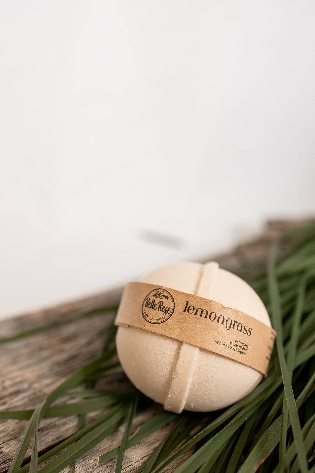 BelleRose Bath Company - Lemongrass Bath Bomb