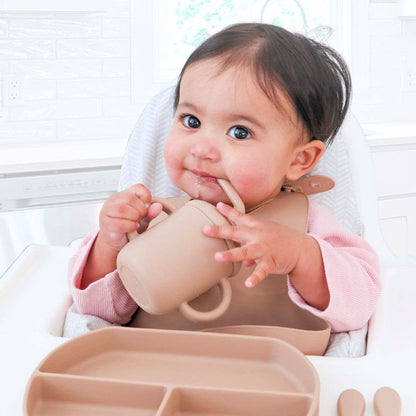Baby Bliss - Sippy Cup with Straw, Spill-Proof & Anti-Stain - Sage