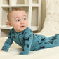 Silkberry Baby - Bamboo Zip-up Footed Sleeper (Call of the Wild)