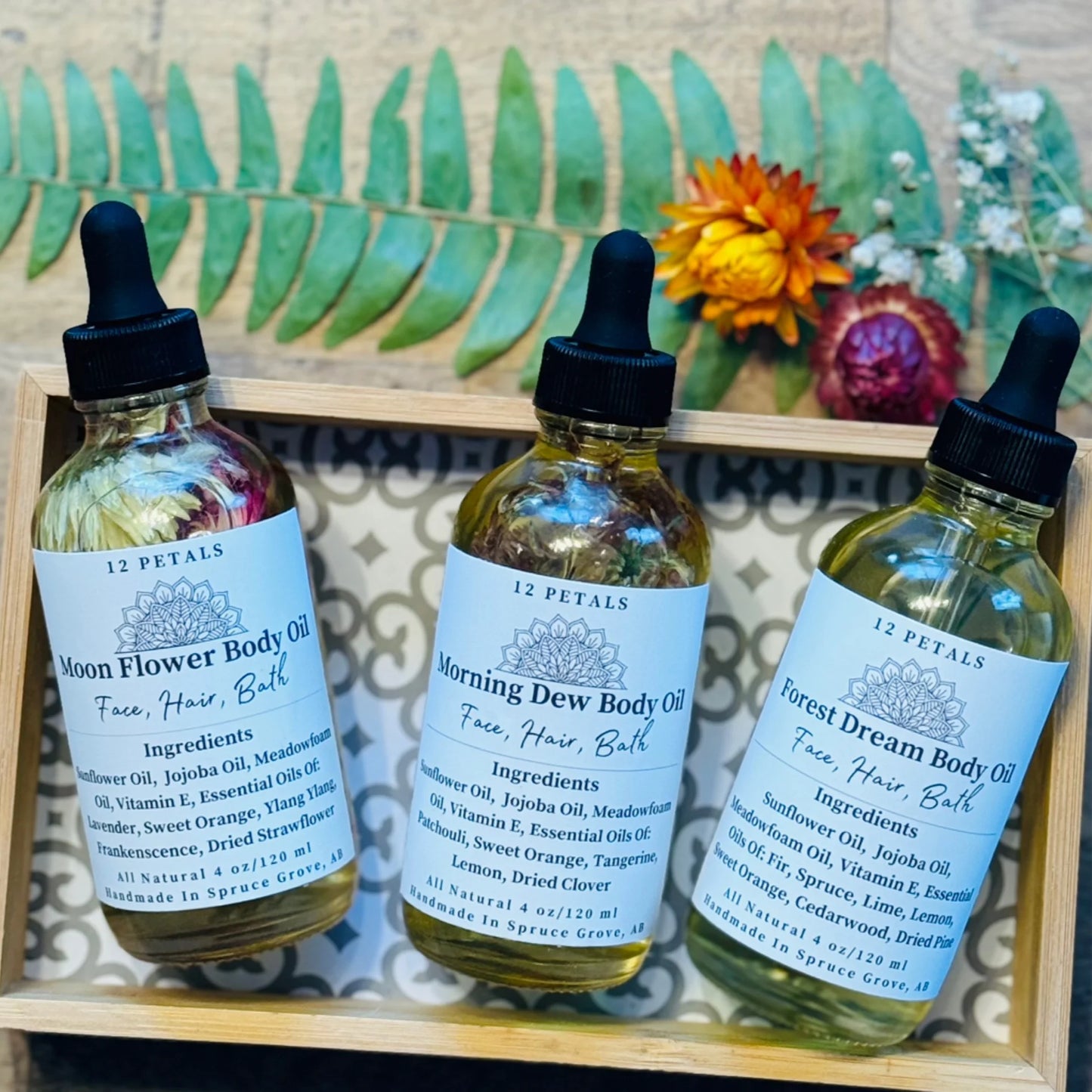 12 Petals Morning Dew Body oil