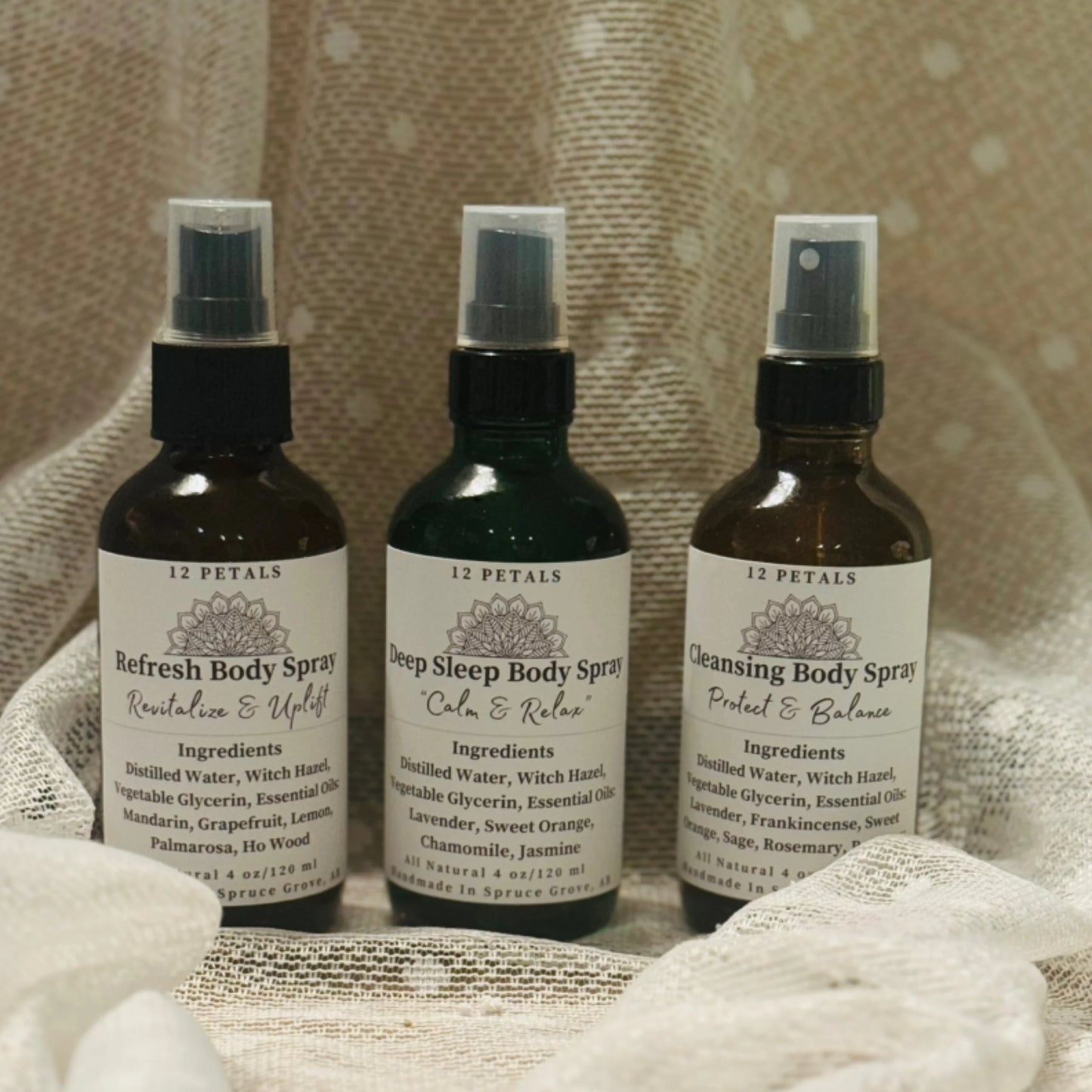 12 Petals Deep sleep body spray
