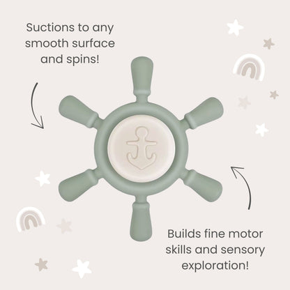 Ahoy Wheel Suction Spinner Toy