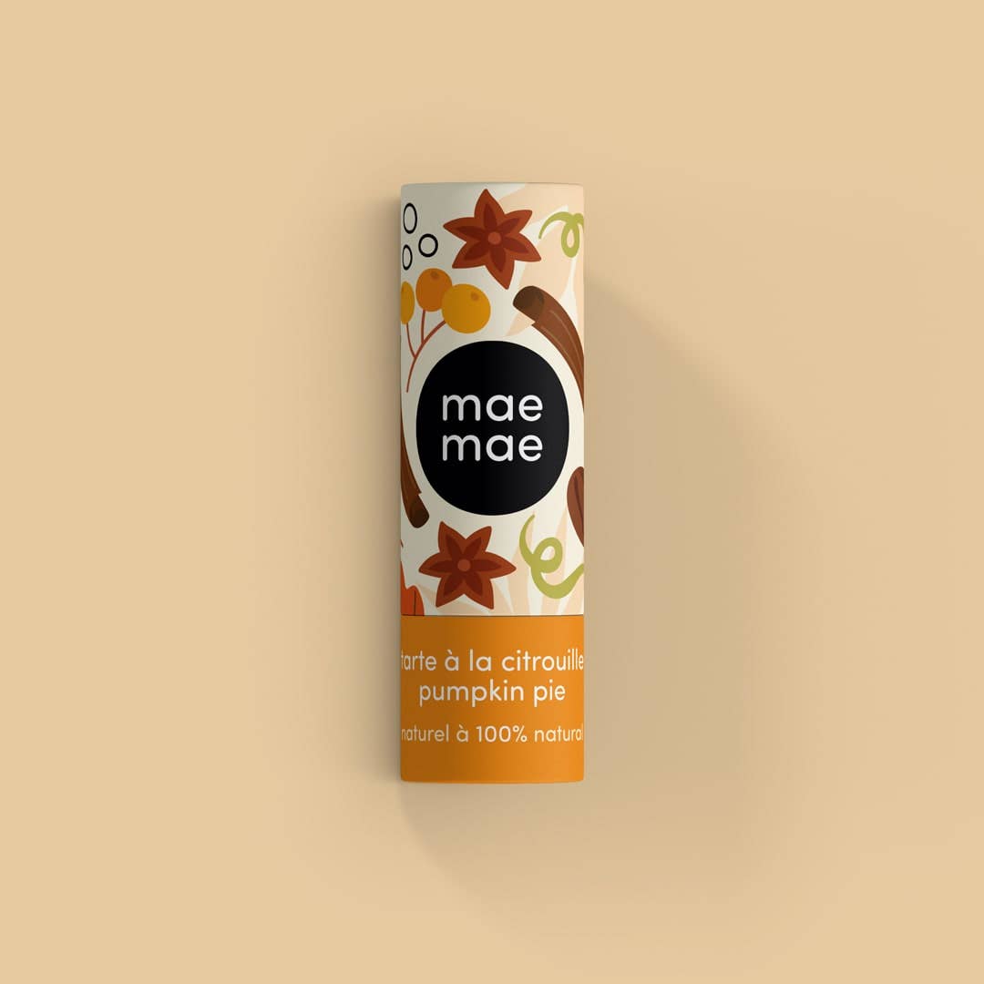 Maemae Natural Products - Pumpkin Pie Natural Lip Balm