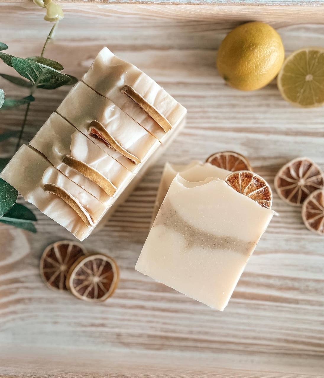 Natural Bergamot + Lime Handmade Artisan Soap