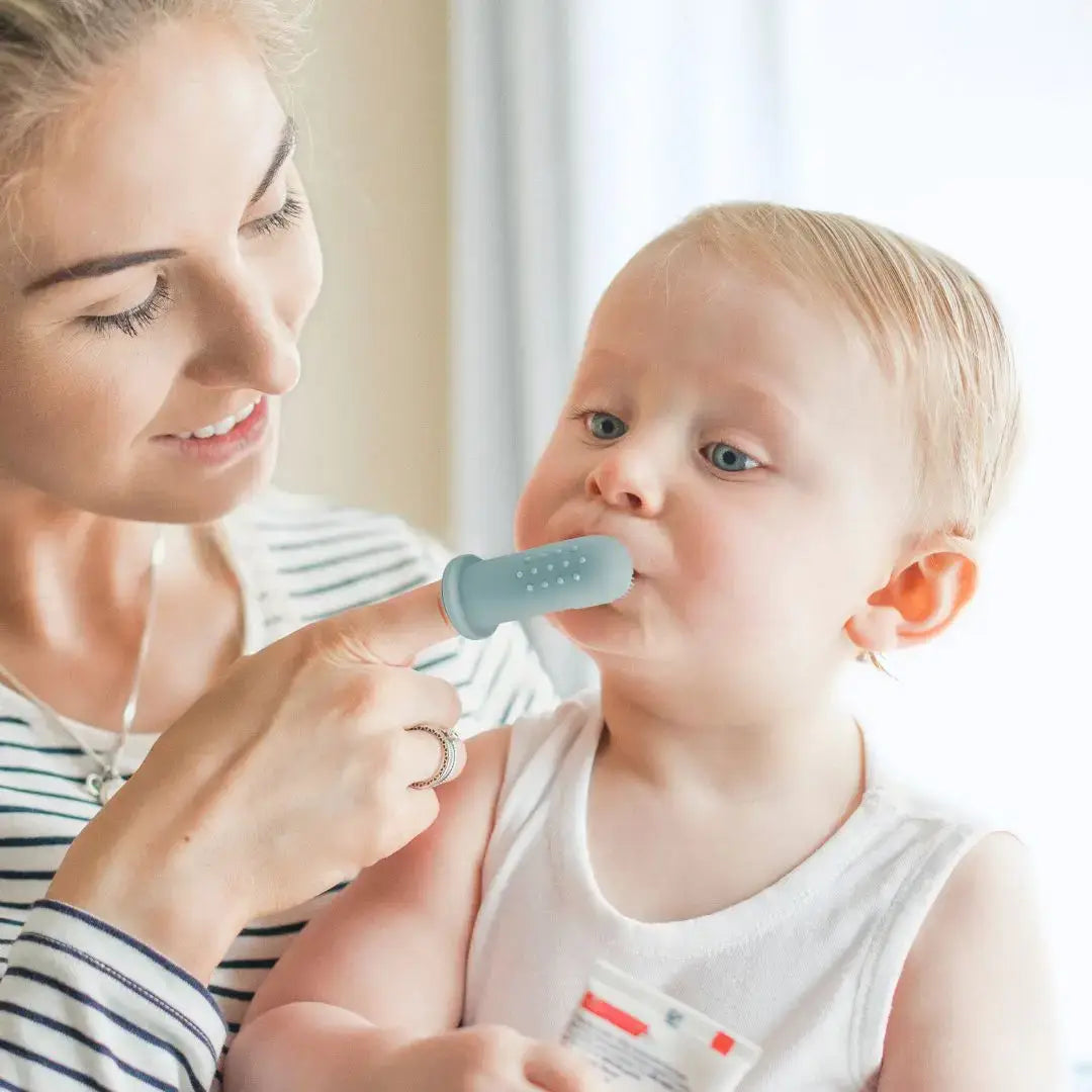 Baby Bliss - Infant Toothbrush - Lavender & Cream
