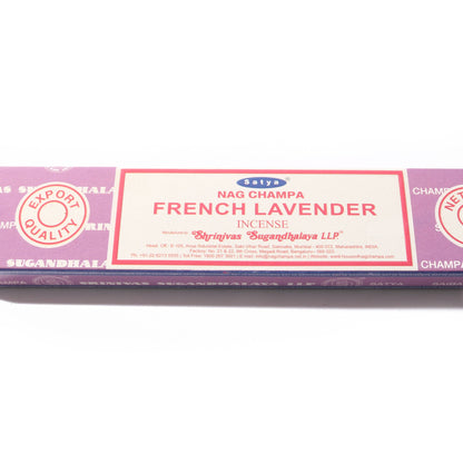 French Lavender Satya Incense Sticks - 10 Sticks