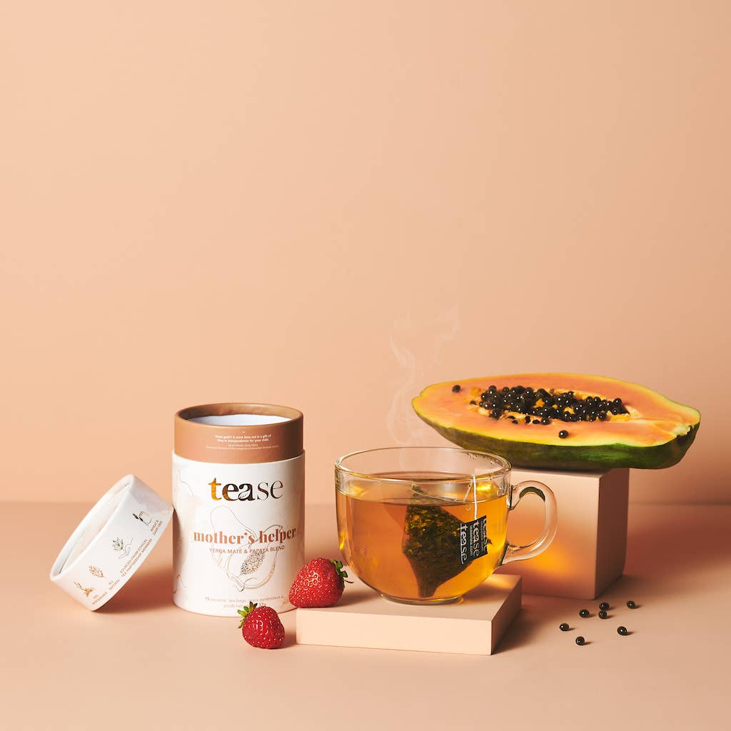 Tease | Wellness Tea Blends + Accessories - Mothers Helper Superfood + Adaptogen Tea Blend, Mood Support