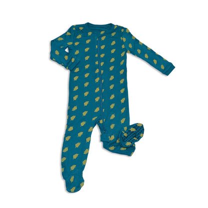 Bamboo Zip Up Footed Sleeper