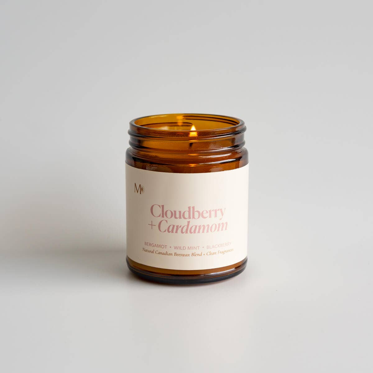 Cloudberry + Cardamom | Canadian Beeswax Candle