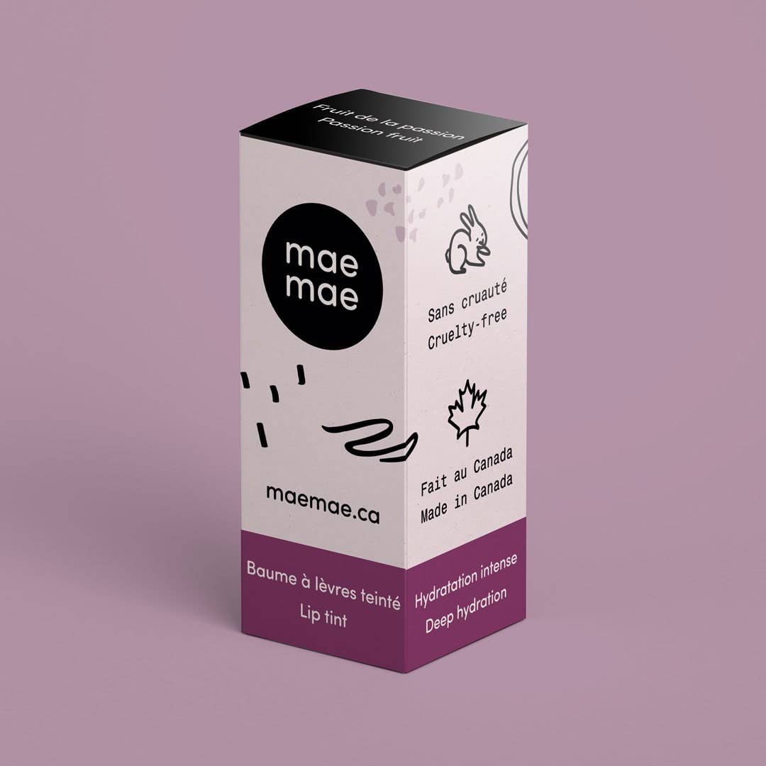 Maemae Natural Products - Passion Fruit Natural Lip Tint