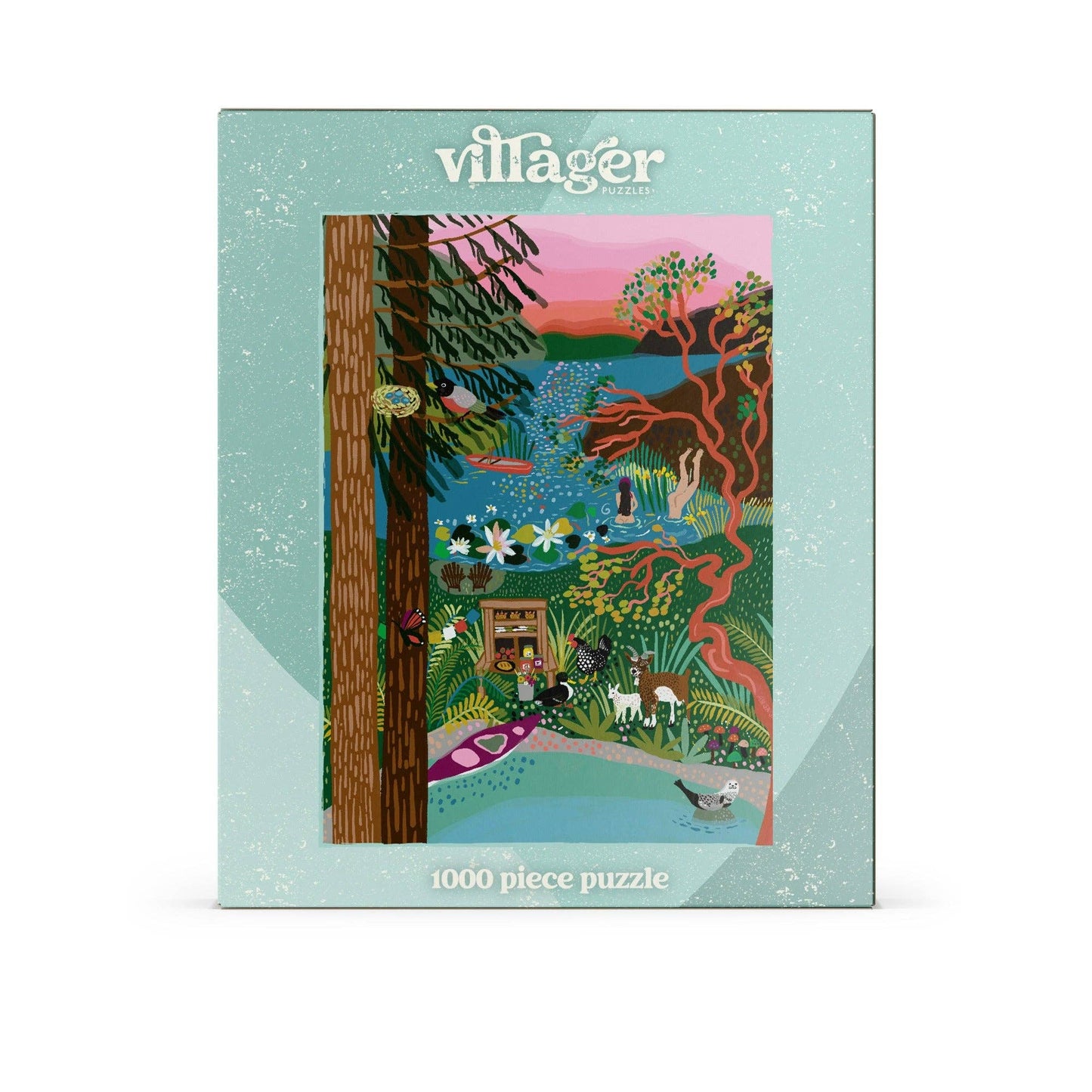 Salt Spring Island 1000-Piece Puzzle