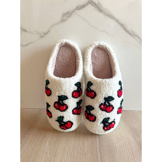 Cozy Cherry Slippers