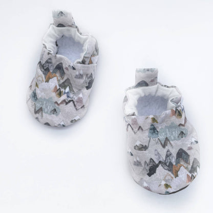 Earthy Mountain Baby Shoes (0-3m)